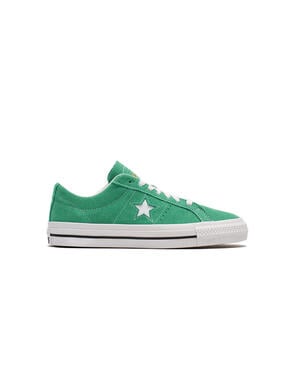 Converse green one star best sale